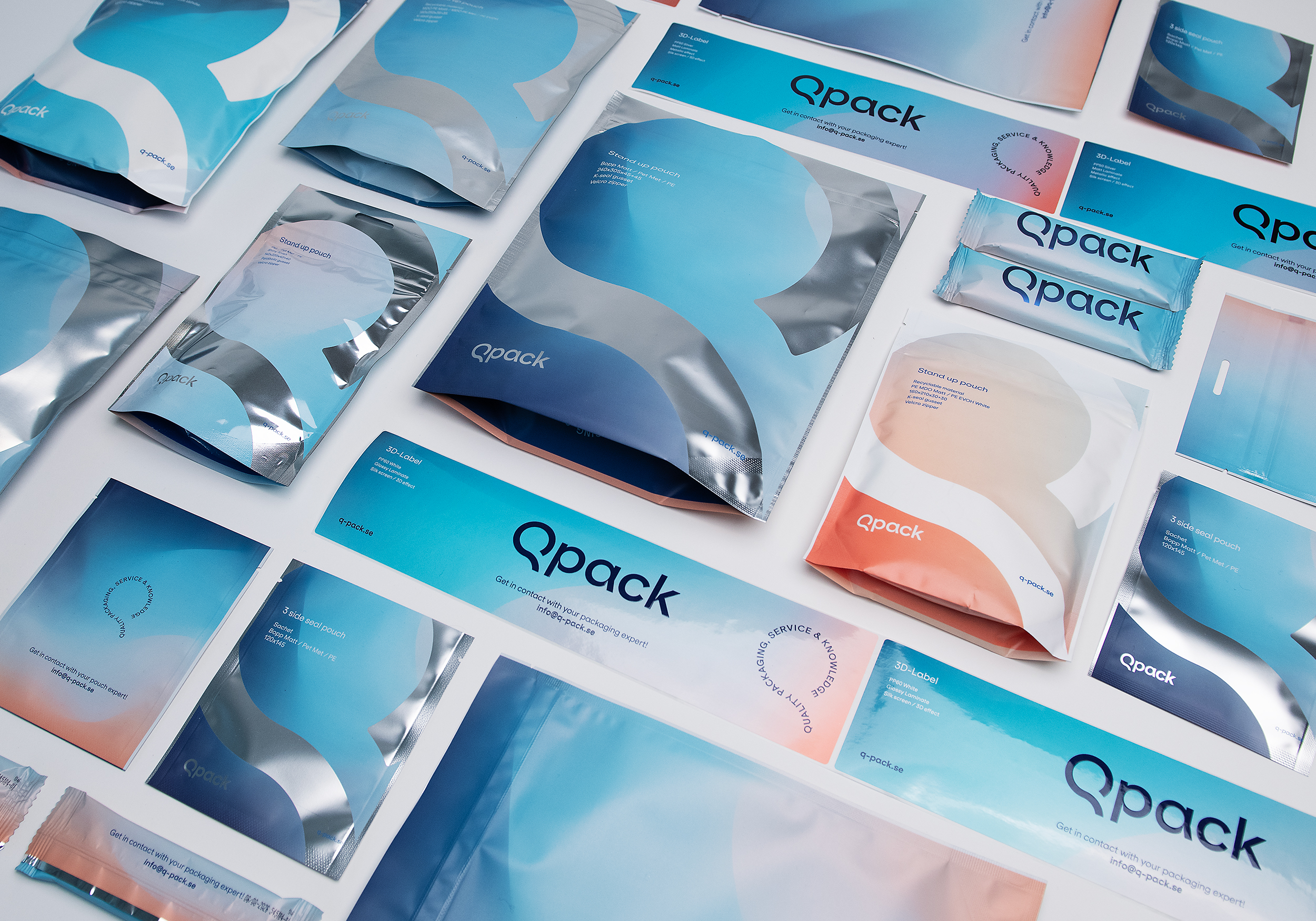 Q-pack packaging range